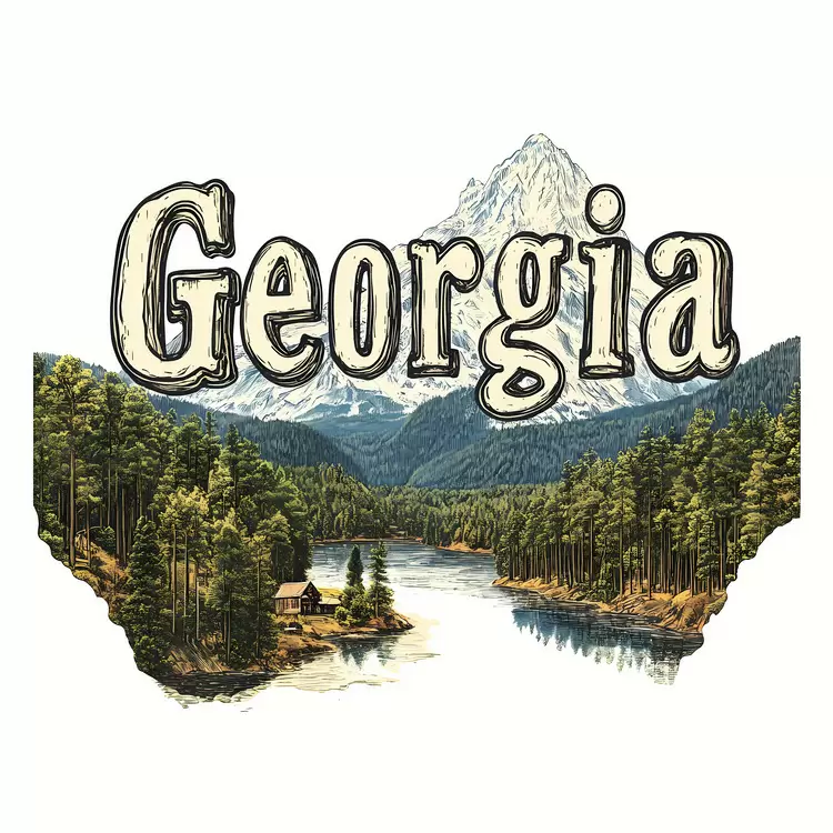 outdoor green landscape forest Georgia