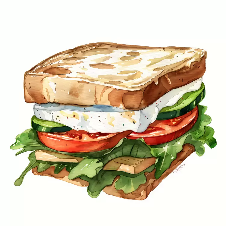 avocado and mozzarella club sandwich grilled chicken salad tuna salad