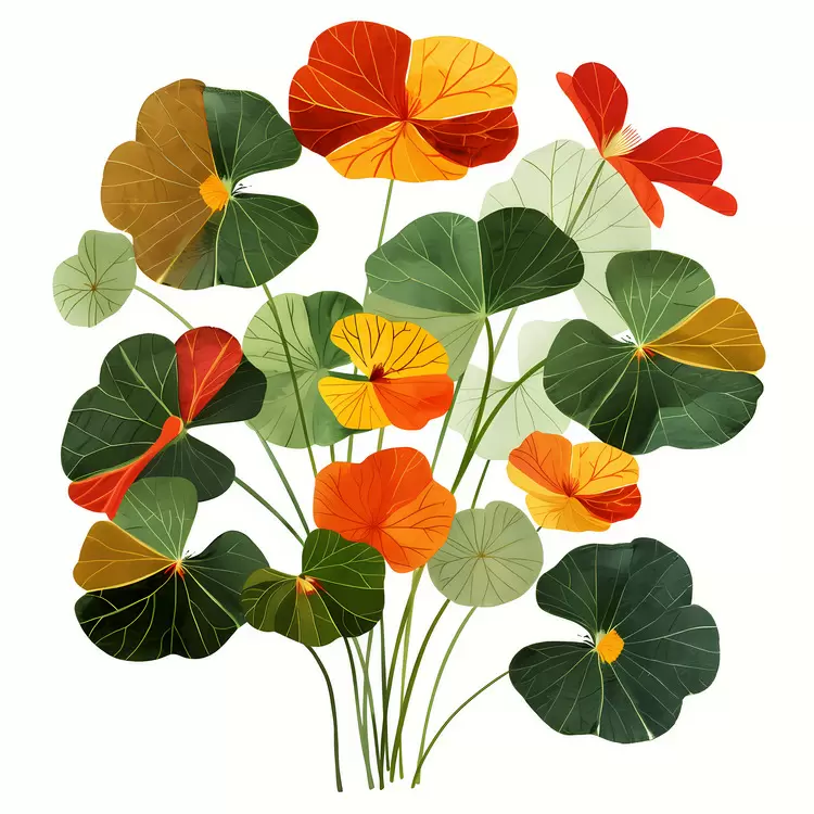 Flower Botanical Beauty Colorful Artistic