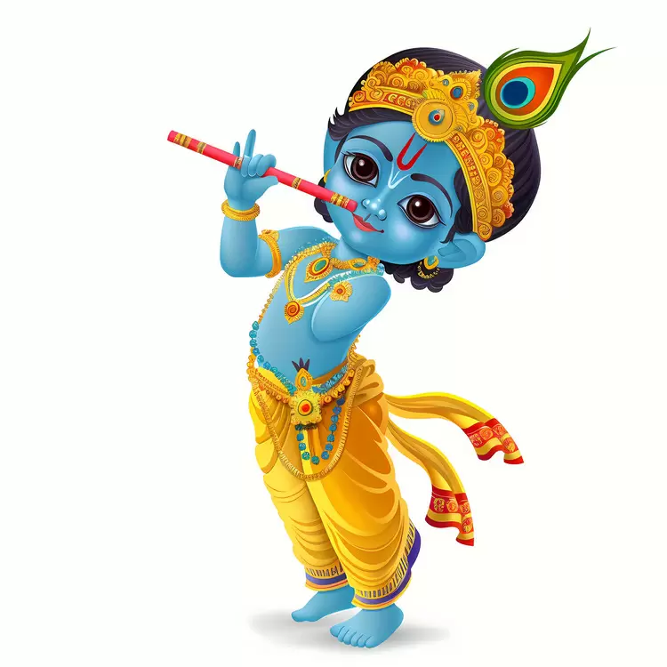 Krishna Janmashtami krishna playing flute hindu religion lord