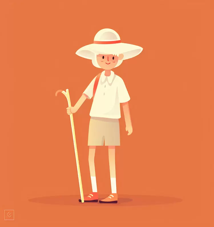 playful humorous cartoon retro vintage