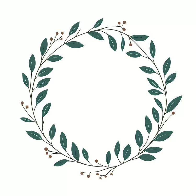 leaf wreath Easter wreath frame vine wreath floral crown