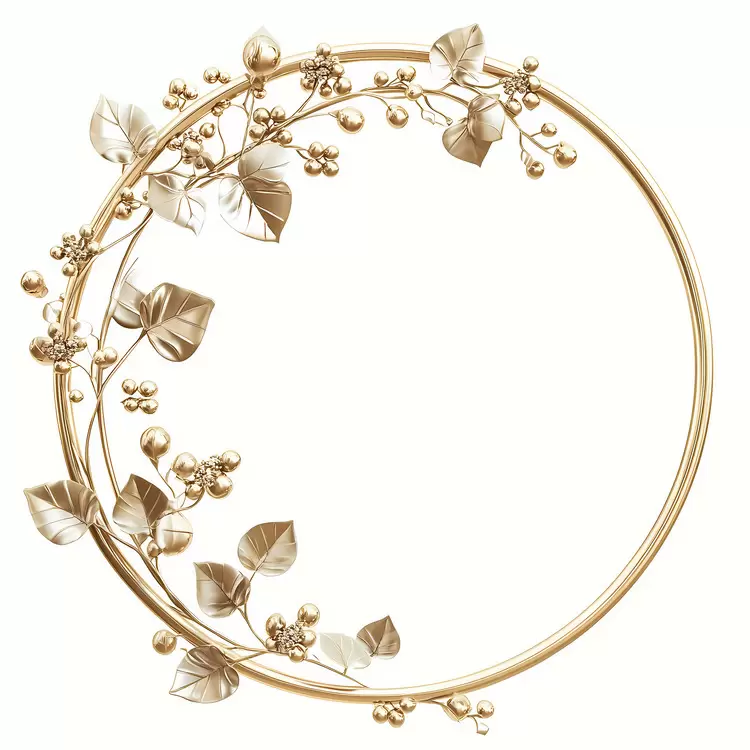 vintage design August floral design frame for