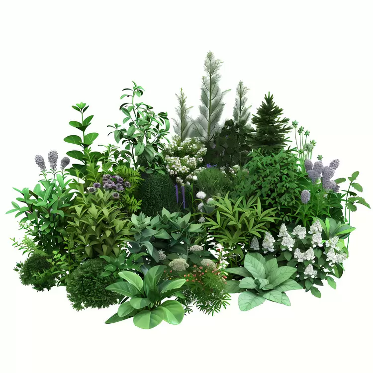 Herb Garden Greenery Lawn Landscaping Nature