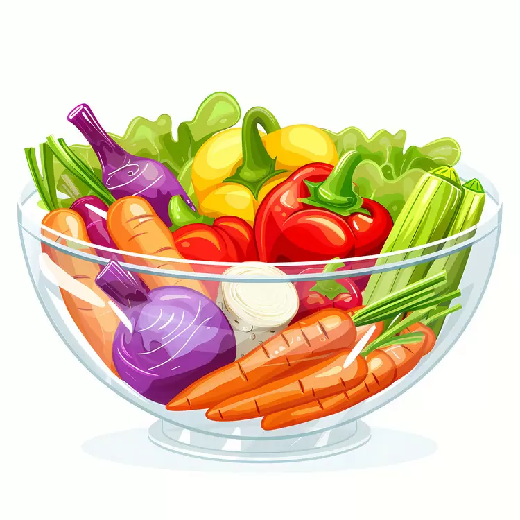 Yellow pepper Glass bowl International Vegetarian Day Red pepper Vegetables