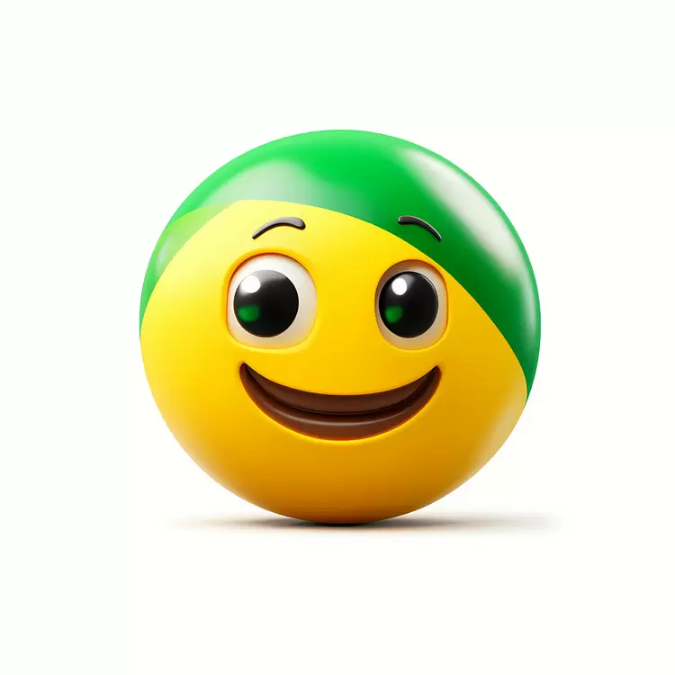 Cheerful face Brazil Independence Day smile Delighted face Emoticon