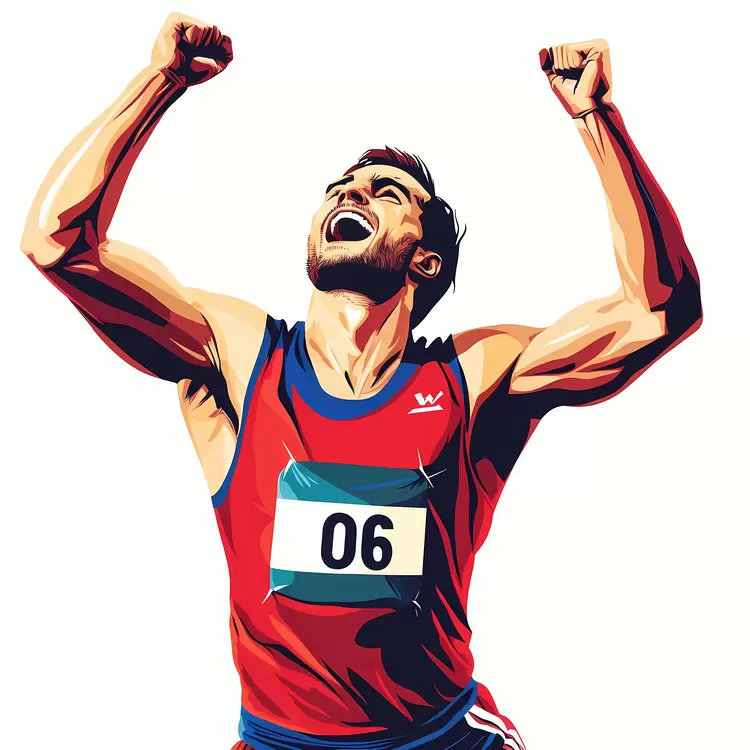 sports athlete winner olympic runner