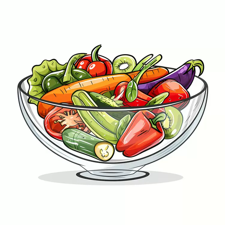Fresh visually pleasing plate Appetizing Nutritious natural ingredients