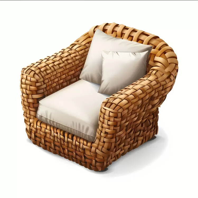 Summer decor Rattan furniture Bamboo sofa Outdoor seating Outdoor Furniture