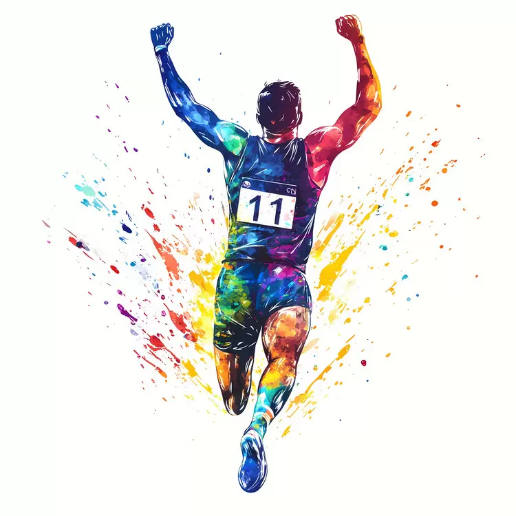 athlete winner Athletic Sportsman Competitive