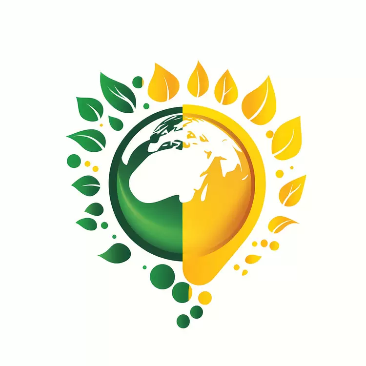 green logo organic logo International Biodiesel Day earth logo sustainable logo