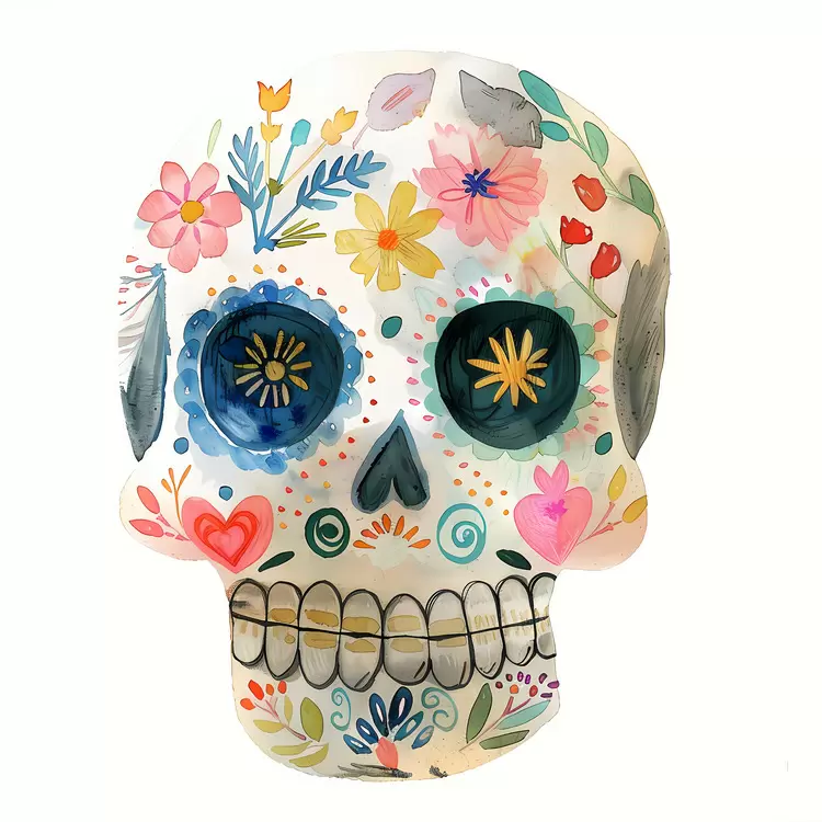 Vibrant Eye catching Watercolor Artistic Celebration