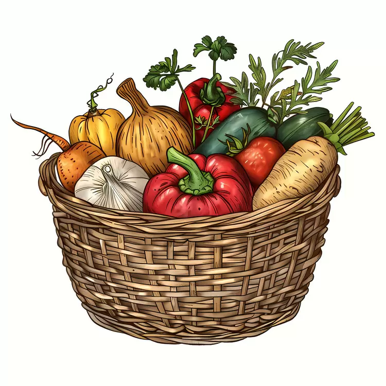 Vegetables Art Drawing Fruits International Vegetarian Day