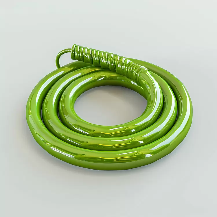 Smooth Spherical Glossy Curved Green