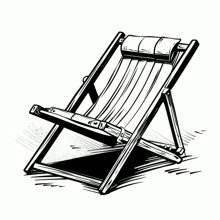 Sun lounger Beach chair Seaside chair Picnic bench