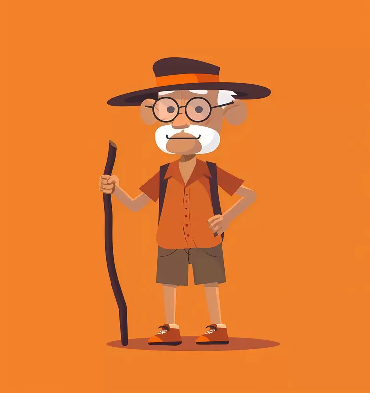Explorer Adventurer Travel enthusiast old people Trekker