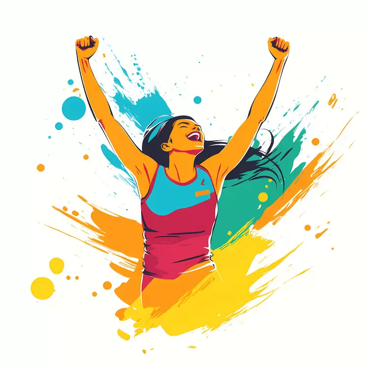 Running Energy olympic Happiness Motivation
