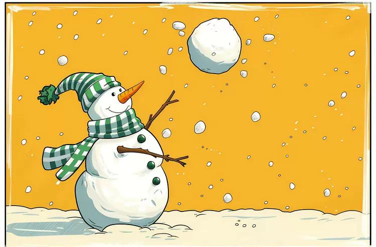 Frosty Ground Tree Snowman