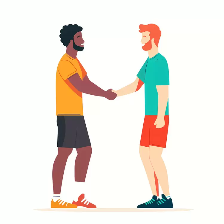 Sportsmanship Hands Male Clothing
