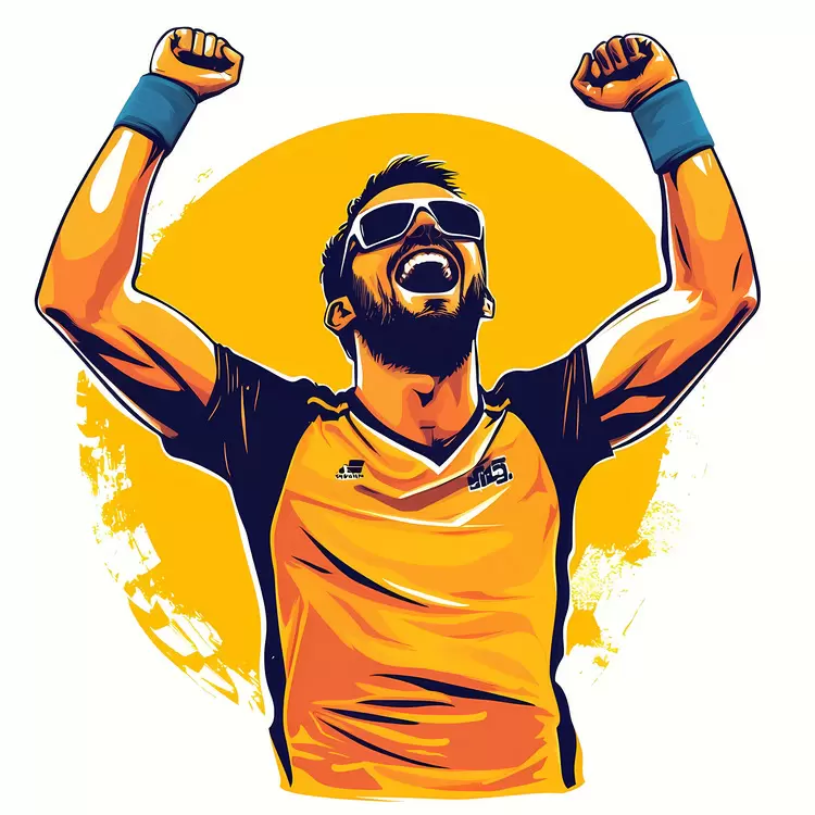 jubilant emotional smiling victory triumph