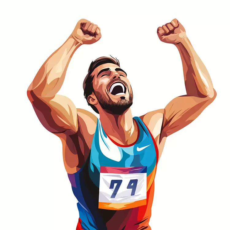 celebration excitement athletic winner athlete