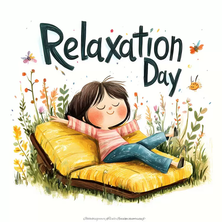 girl relaxation reclining position body pillow comfortable place
