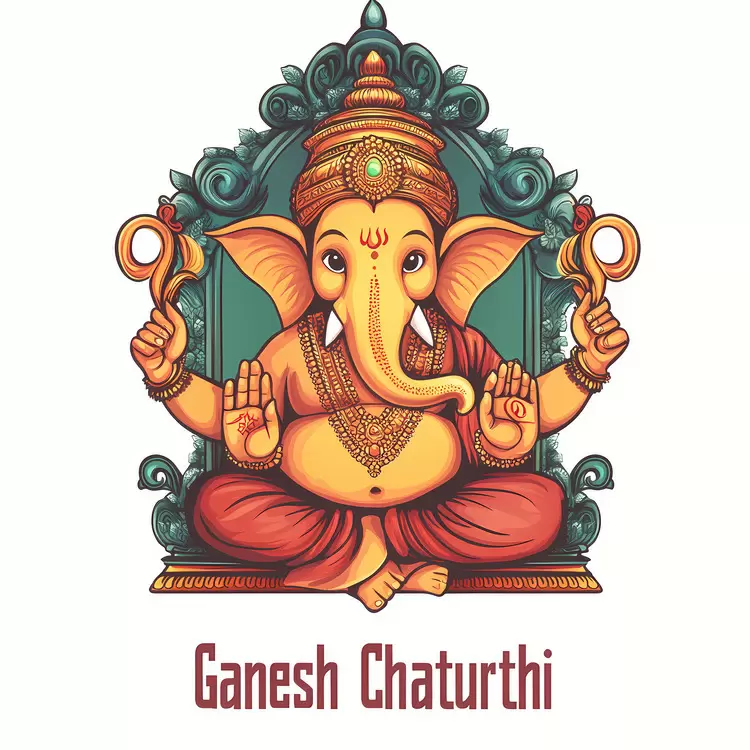 Hindu Religious Indian Decorative Ganesh