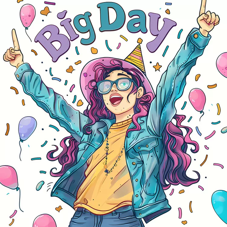 big day celebration fun party happy birthday