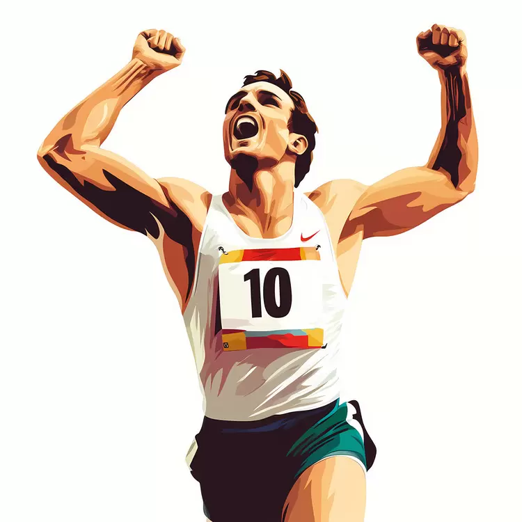 race celebration olympic winner victory