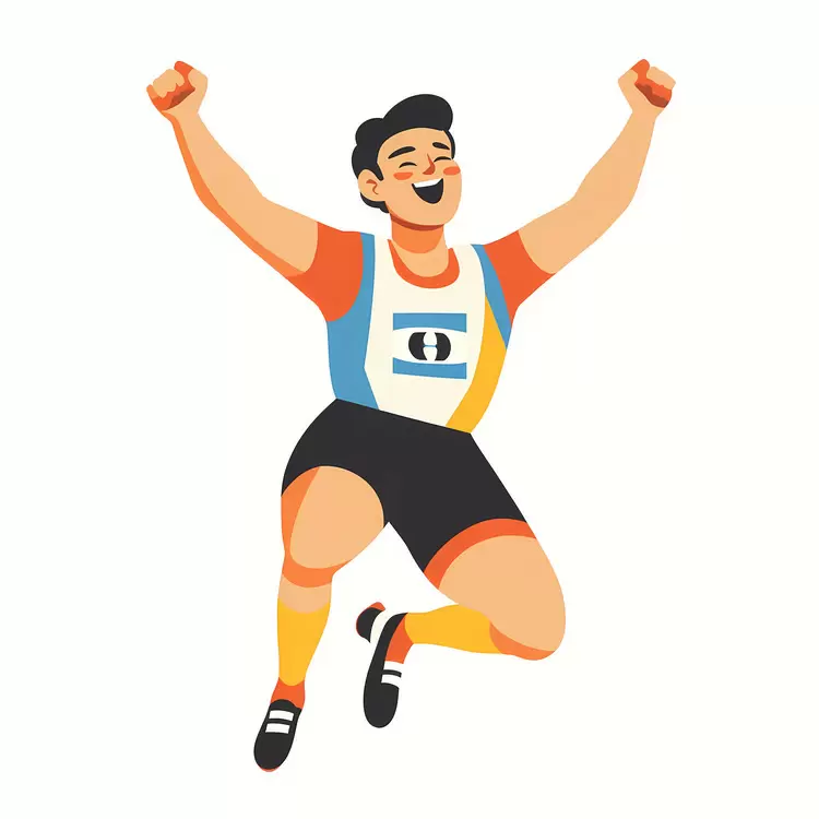 Joy Winning Victory Excitement Running