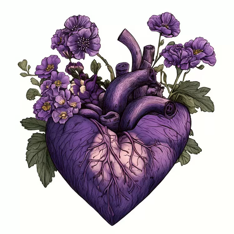 Tender Nostalgic Purple Sensitive Delicate