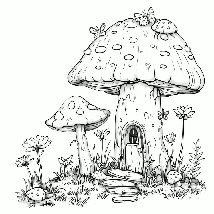 Fairy Garden Woodland scene Landscape