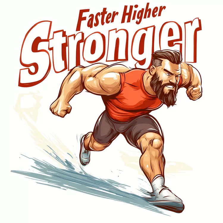 Athletic Running strong Sprinting Endurance