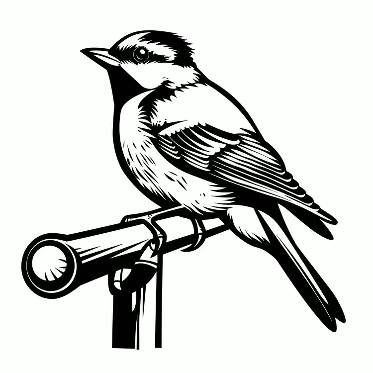 vector illustration vintage design vector art wildlife black and white picture