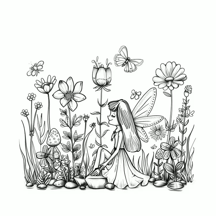 whimsical otherworldly fantastical fairies Fairy Garden