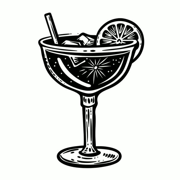 drink lemon slice cocktail summer theme ice cubes