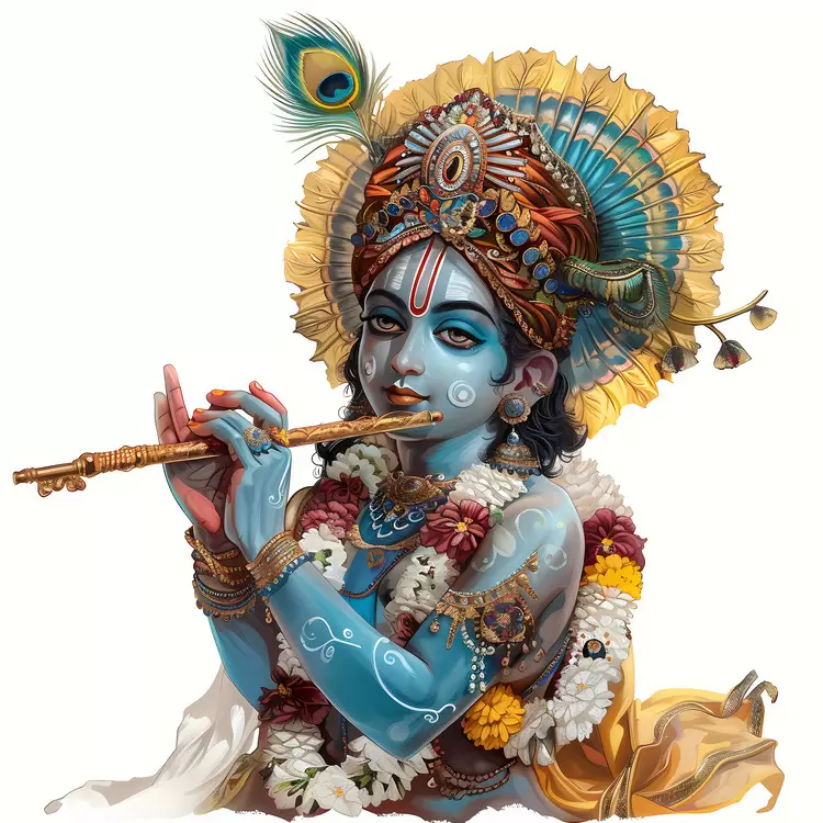 Lord krishna god of the hindus Krishna Janmashtami god of love hindu artwork