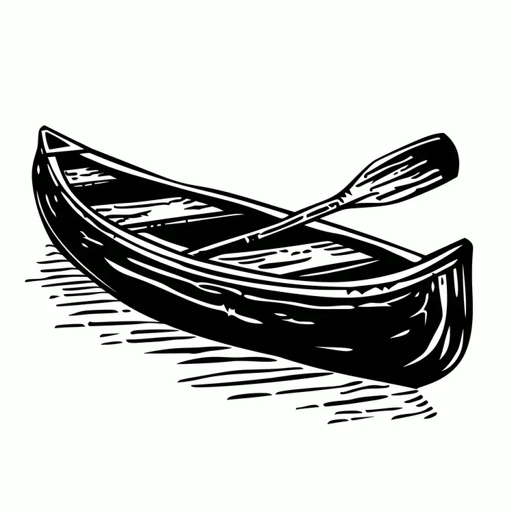 Flatwater canoe Rivercraft Whitewater canoe Rowing boat summer theme