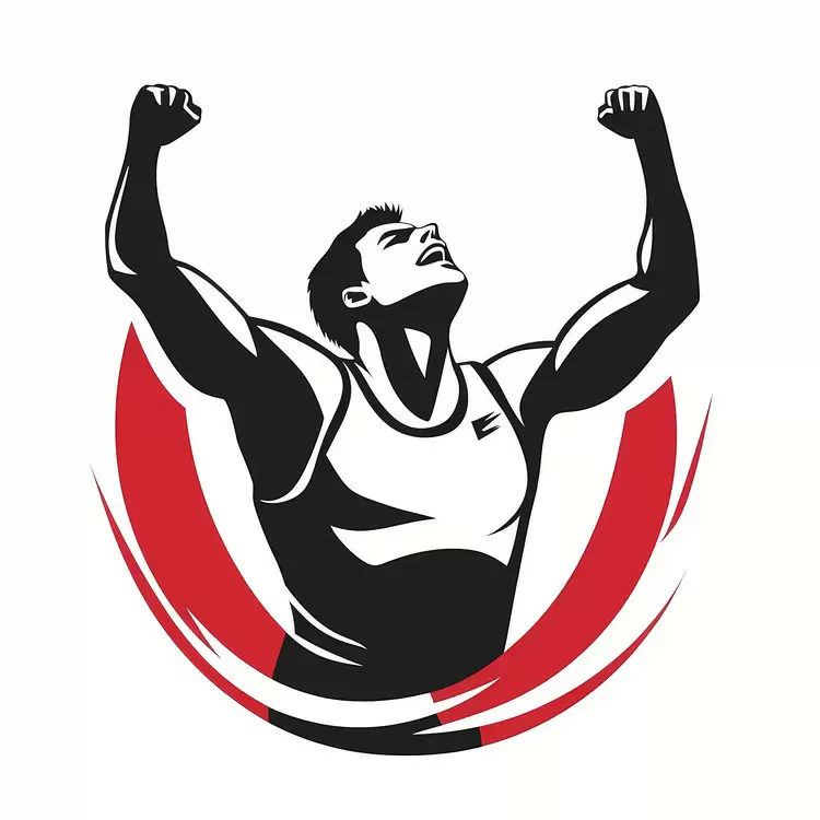 strength athlete gym enthusiast winner sportsman