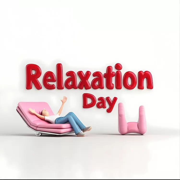 peaceful calming reclining soothing Relaxation Day