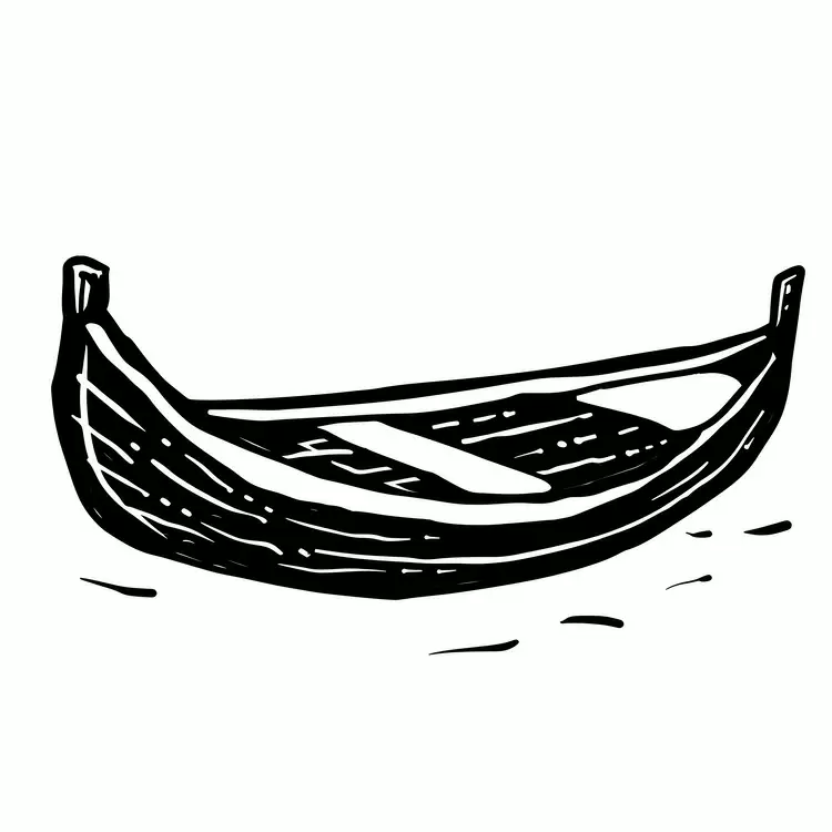 sailboat coastline water sailing vector illustration