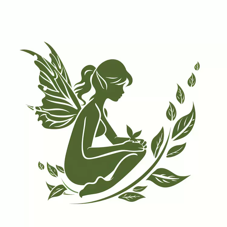 minimalist plants branches vector art leaves