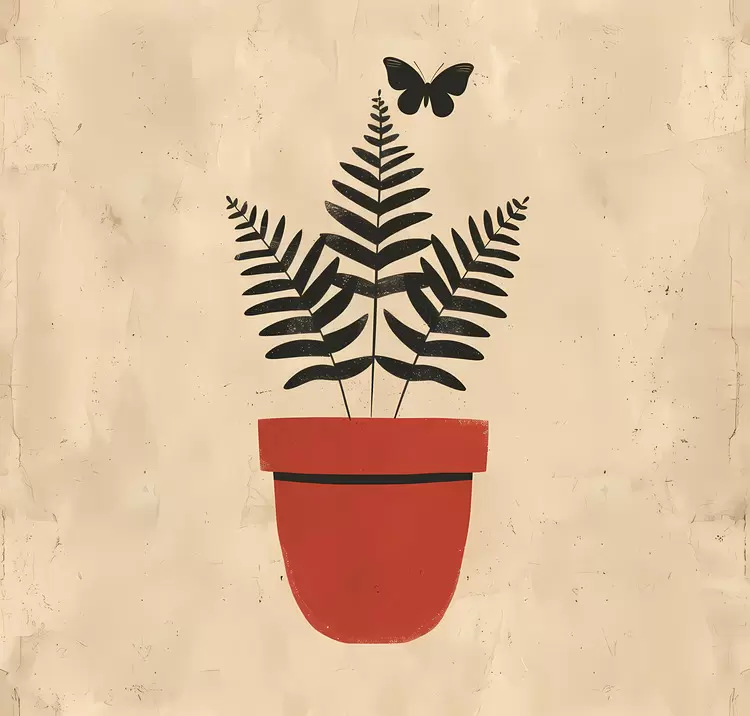 brown indoor plant earthy natural
