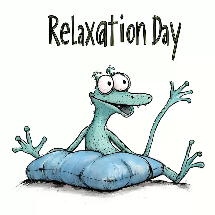 serene Relaxation Day resting comfortable tranquil