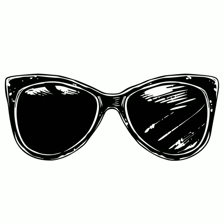 black and white vision style visual summer theme