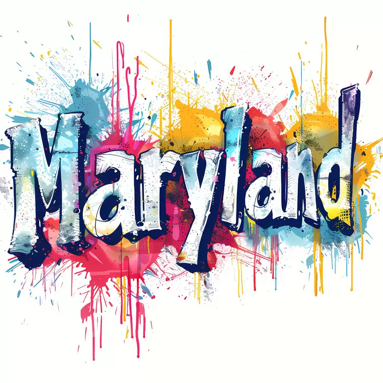 Abstract painting Lettered artwork Colorful words Painted text Text design