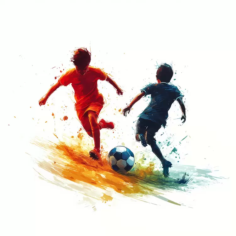 football Sportsmanship soccer action