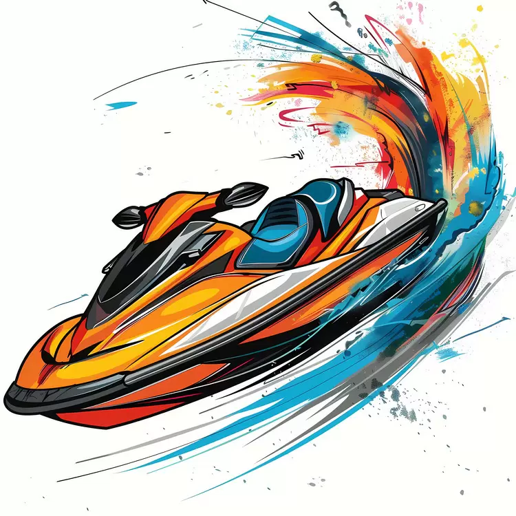 sea sport personal watercraft motorized water sports speed boat jet skiing