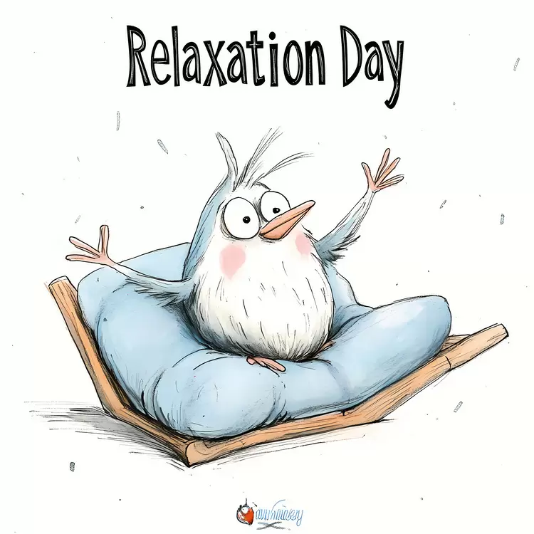 funny cartoon reclining comical wacky