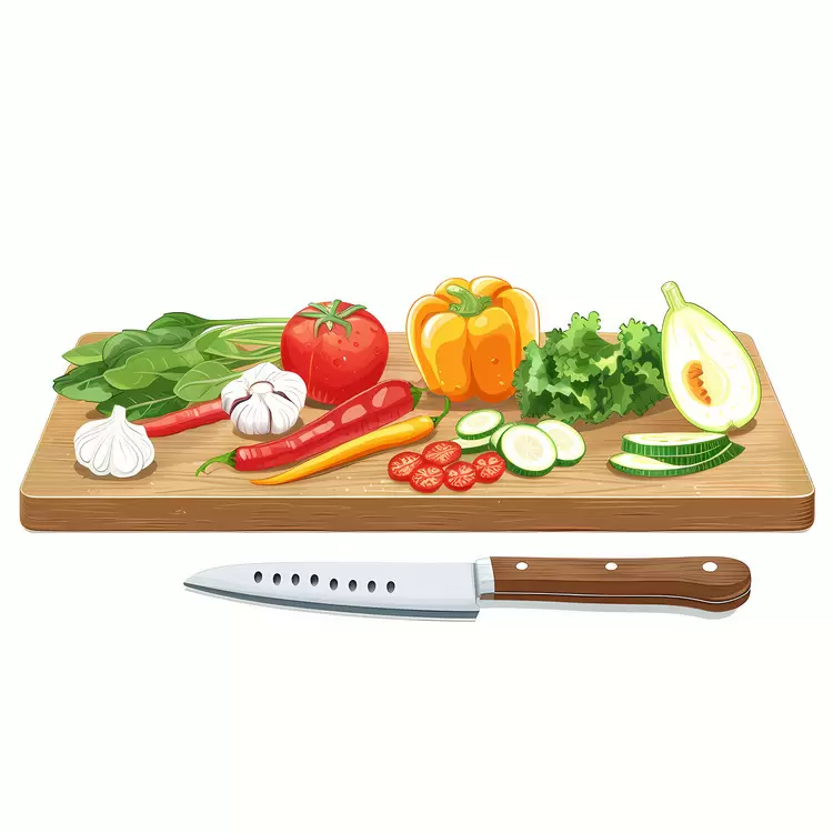 Cutting board International Vegetarian Day Tomatoes Onion Peppers